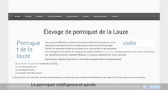 Desktop Screenshot of perroquet-elevage.com